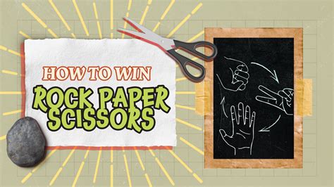 what are the chances of winning in rock paper scissors|How to win at rock.